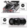 1/32 Toyota GR Supercar Toy Alloy Car Diecasts & Toy Vehicles Car Model Miniature Scale Model Toys for Children
