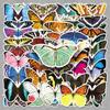 50 Waterproof Butterfly and Animal Cartoon Stickers for Journaling and Crafts