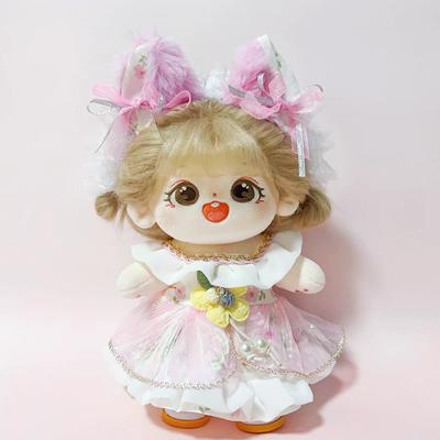 For 20CM Cotton Doll Rompers Cartoon Plush Doll Replacement Outfit Playing House Accessories Mini Clothes