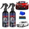 2Pcs Multi-Functional Coating Renewal Agent, 3 In 1 Ceramic Car Coating Spray, High Protection Quick Car Coating Spray, Plastic Parts Refurbish