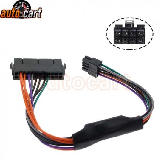 

24 Pin to 8 Pin ATX Power Supply Adapter Cable for DELL Optiplex PC Computers