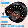57 LEDs Nail Drying Lamp UV LED Lamp for nails 114W Nail Dryer with 4 Timer Settings Manicure Lamp UV Light Cabin Nail Tools