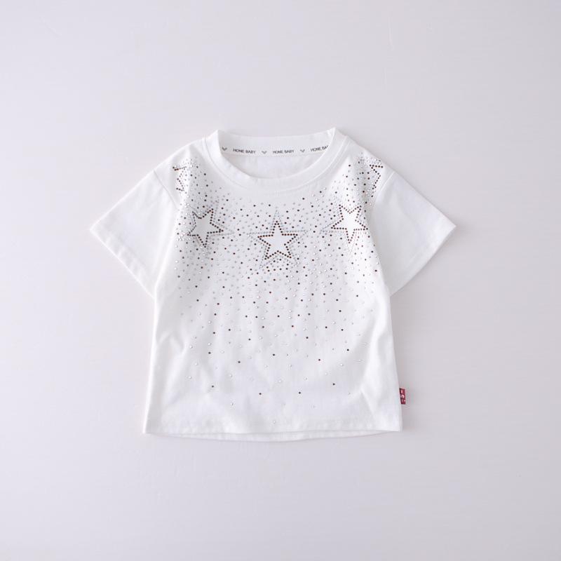 Jungen Sommer 2026 Stern Strass Kurzarm T-Shirt - Trendiges Lässiges Kinder Outfit