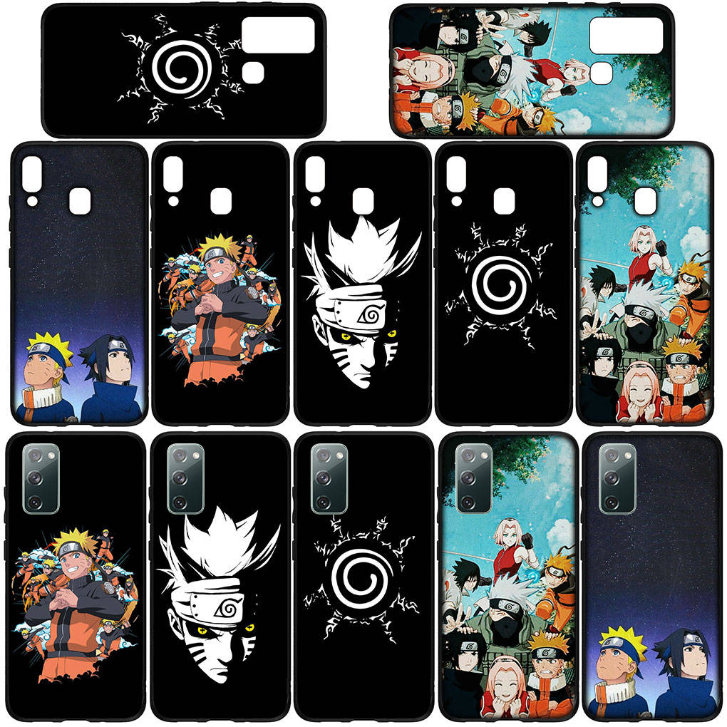 Cover for iPhone 16 15 Xiaomi Redmi Note 14 13 12 11 Pro Max X 16e Samsung Galaxy S25 S24 S23 Moto OPPO Huawei Cartoon Uchiha Sasuke Naruto Phone Case