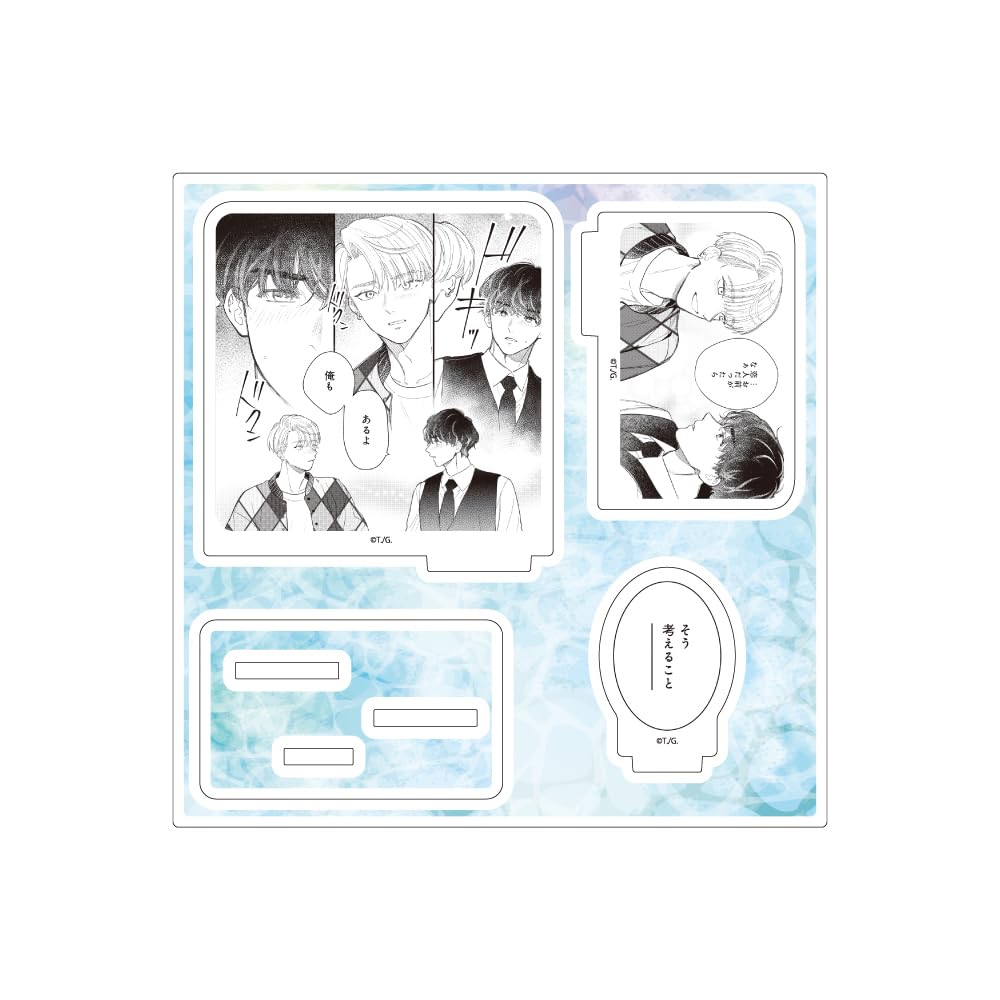 

Takuma Sensei 01 Summer BL Fair Acrylic Stand Plate Working Couple s Vacation [Official Illustration]