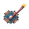 ESC Power Supply Distribution Board Connection Board with XT60 Plug 3.5mm Banana Connectors for RC