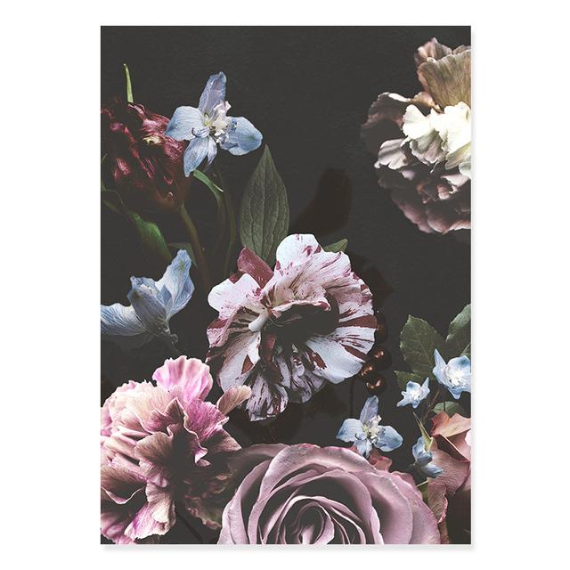 Islamic Calligraphy Floral Muslim Ayatul Kursi Blooming Canvas Painting Wall Art Prints Picture Poster Living Room Home Decor