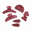 High Sense Hair Claw Clip Sweet Luxury Hair Accessories Fashion Leopard Print Clip  Daily Wear