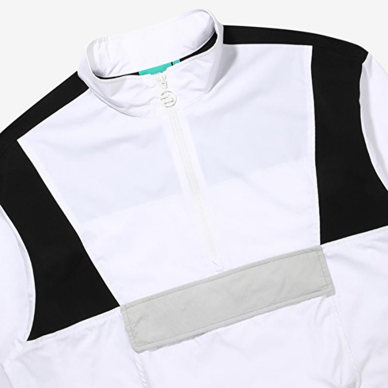 Bbc Earth Color Block Anorak  White 