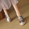 New High-end Niche Thick-soled Mary Jane Shoes Inner Height-increasing Bag Head Slippers Women's Summer Wear High Heels