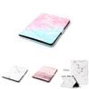 Chic And Durable Marble Pattern Folio Flip Cover For Ipad Models
