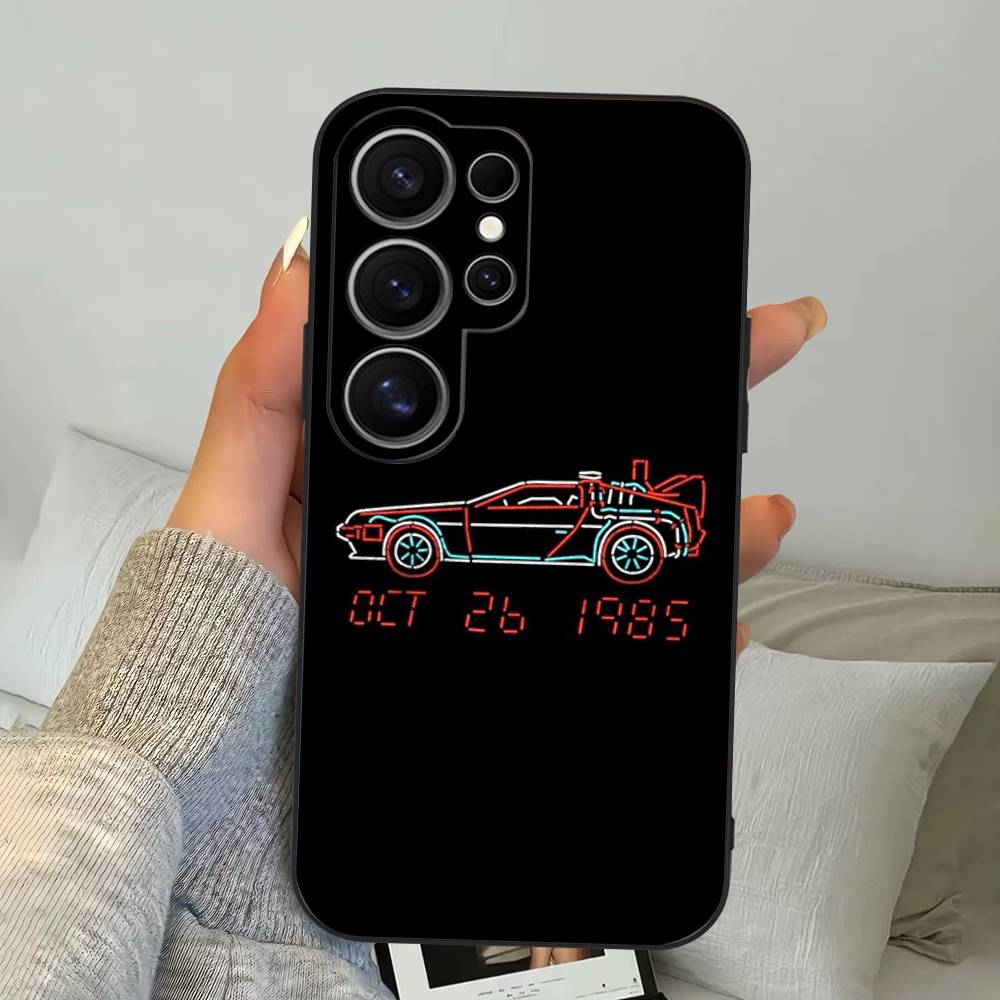 

Back To The Future Phone Case For Samsung S 24 Fe 25 Ultra Plus 20 Lite 21 30 22 23 24 22 Ultra 5G Fundas Samsung S24 ULTRA