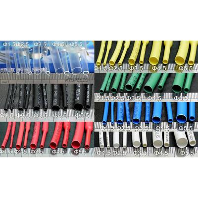 5M Diameter 0.6/0.8/1/1.5/2/2.5/3/3.5/4/5/6mm 2:1 PE Heat Shrink Tube Insulation Cable Sleeve Sheath Wrap Wire ROHS UL