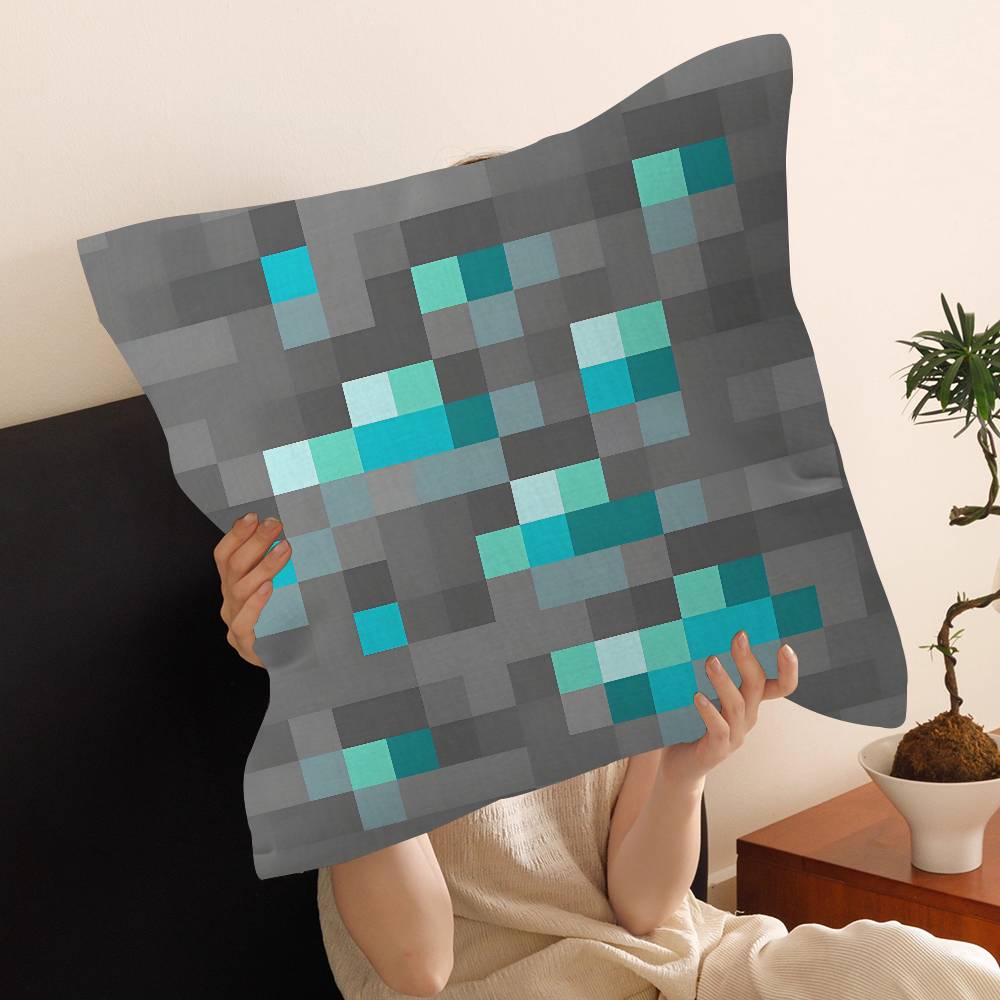 Mosaic pixel Pillowcases Home Bedding Decorative Pillow Cover Wedding Super Soft Pillow Case