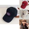 Vintage Look Soft Top Baseball Cap For Women Wide Brim And Comfortable Fit Hat Cotton