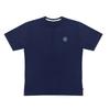 Hangout Lotus Embroidered Navy T-Shirt