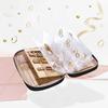 Portable Jewelry Storage Booklet Ring Binder Necklaces Pouch Bag Modern Mini Travel Ring Box  Women
