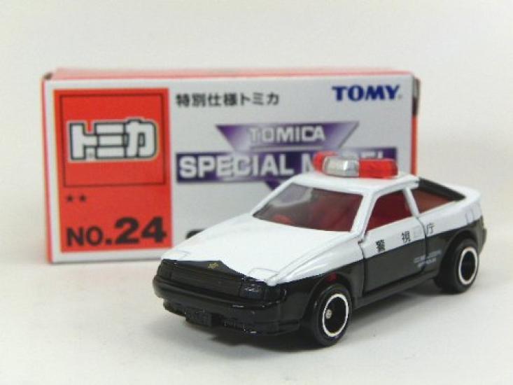 Special Edition Tomica 24 Toyota Celica Patrol Car Specification No. 2000GT-R