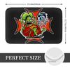 Rat Fink Chest Buster Anti-slip Doormat Floor Mat Absorbent Mat Carpet Rug for Kitchen Entrance Home Living room Footpad Mats