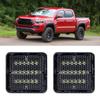 1 par 6000K 18 LED registreringsskyltsbelysning Passar för Toyota Tacoma 2016 2019 DC12V