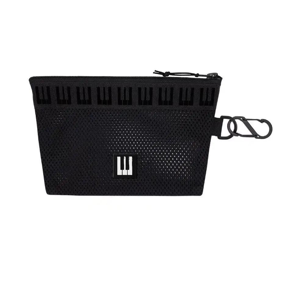 BIGBANG Piano Black Mesh Pouch Keyholder