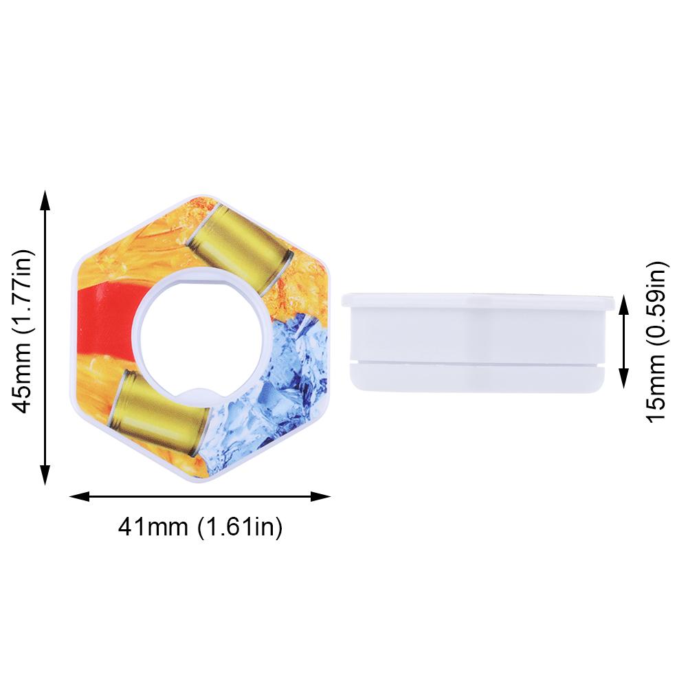 1/7PCS Flavor Pods Sports Water Bottle with Aroma Circular Pod Tritan Cup Flavor Rings Flavor Pods Sports Bottles Accessories