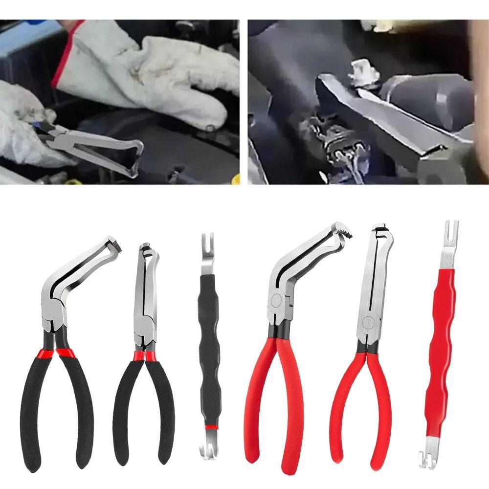 8" Electrical Disconnect Pliers 60-Degree Connector Separator Fuel Line Separator For Automotive