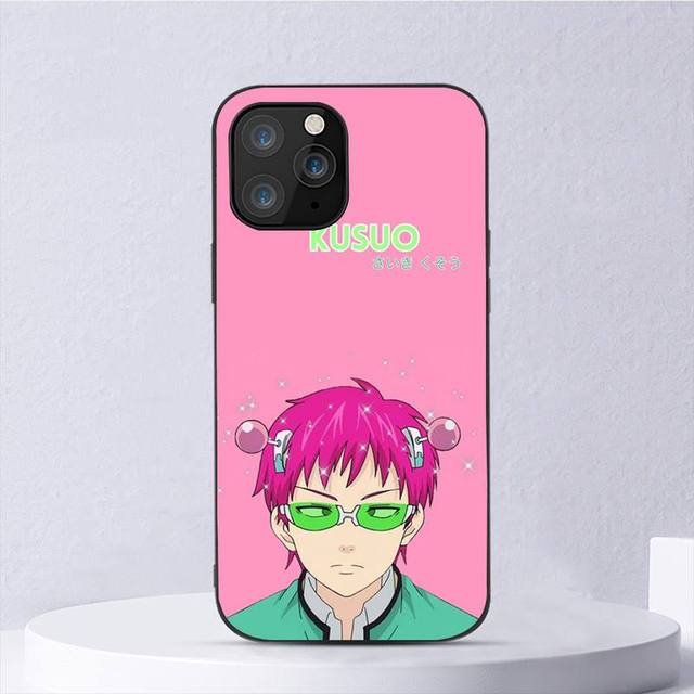 The Disastrous Life Of Saiki K Saiki Kusuo Phone Case For Iphone 11 12 Mini 13 14 Pro Xs Max X 8 7 6s Plus 5 Se Xr Shell