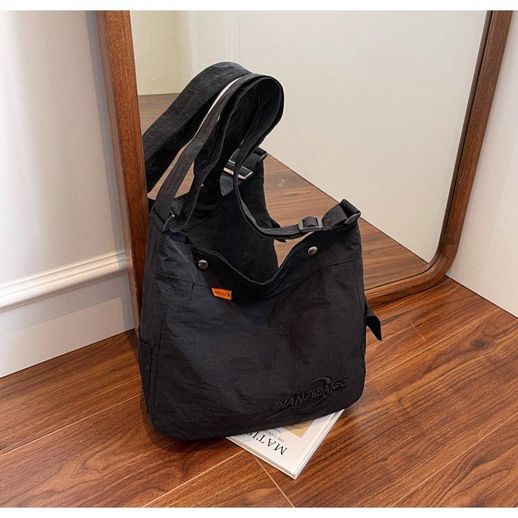 Canvas bag New versatile thickened women's shoulder large capacity student simple commute portable class tote bag