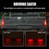 1 Pair UTV ATV Rear Brake Lamp LED Tail Light Smoke For Polaris Ranger 400 500 570 800 EFI Midsize Accessories Replace #2411450
