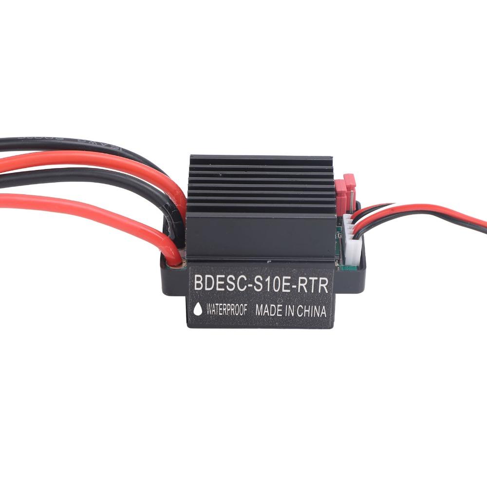 320A Brushed ESC Waterproof RC Motor Controller Durable Two Way Speed Controller  RC Cars