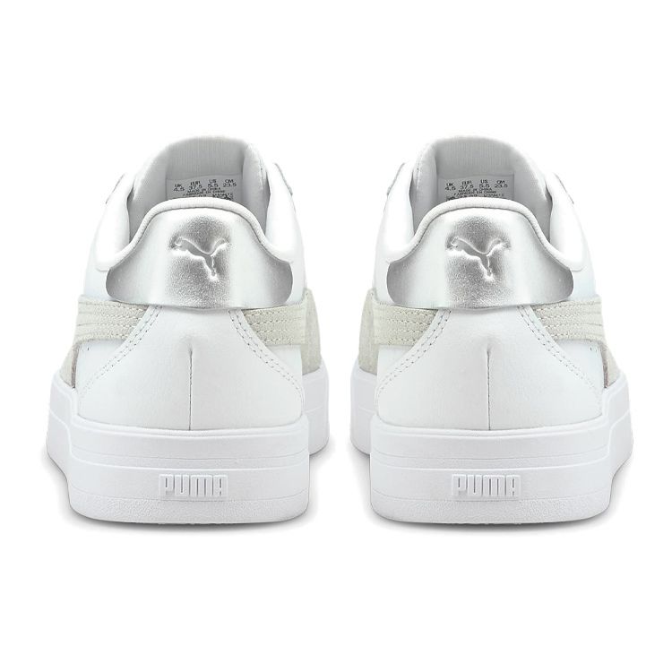 Puma Announcer Non-Slip Low-Top Skate Shoes Women Sneakers White 380635-02