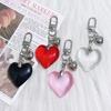 Stylish Heart Pendant Multifuntional Jewelry Fashionable Keychain Accessory Bag Ornament Suitable for Dresses and Tees