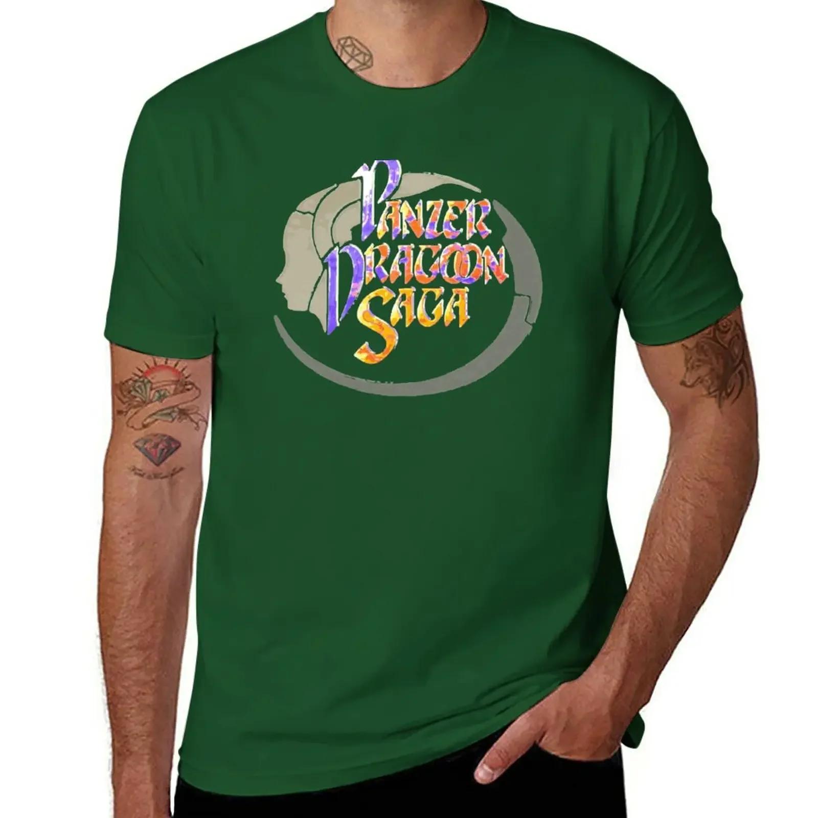 

New Panzer Dragoon Saga (Logo) T-Shirt funny t shirt plus size tops boys t shirts mens t shirts 4XL