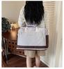 Large Capacity Casual Travel Bag: New Style Lightweight Handheld & Shoulder Luggage Storage for Couples