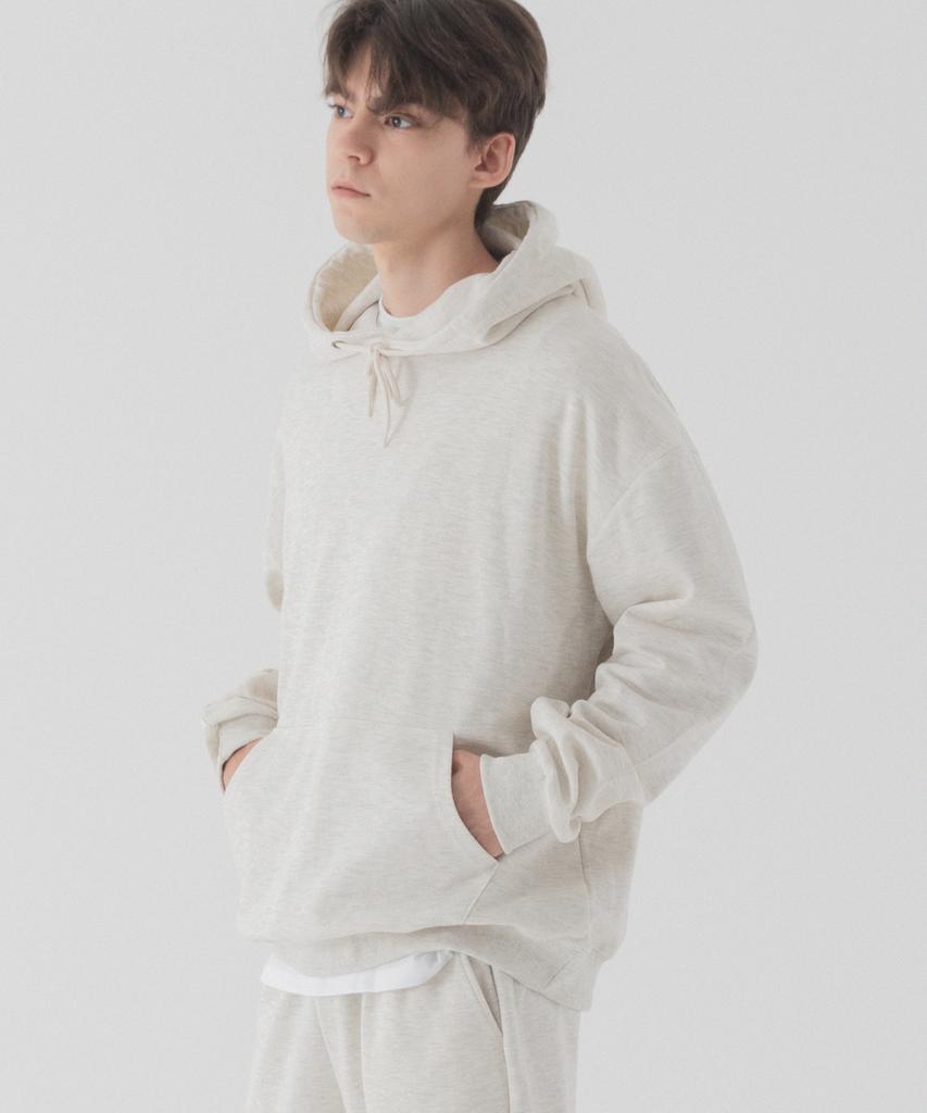 Essential Overfit Hoodie (Oatmeal)