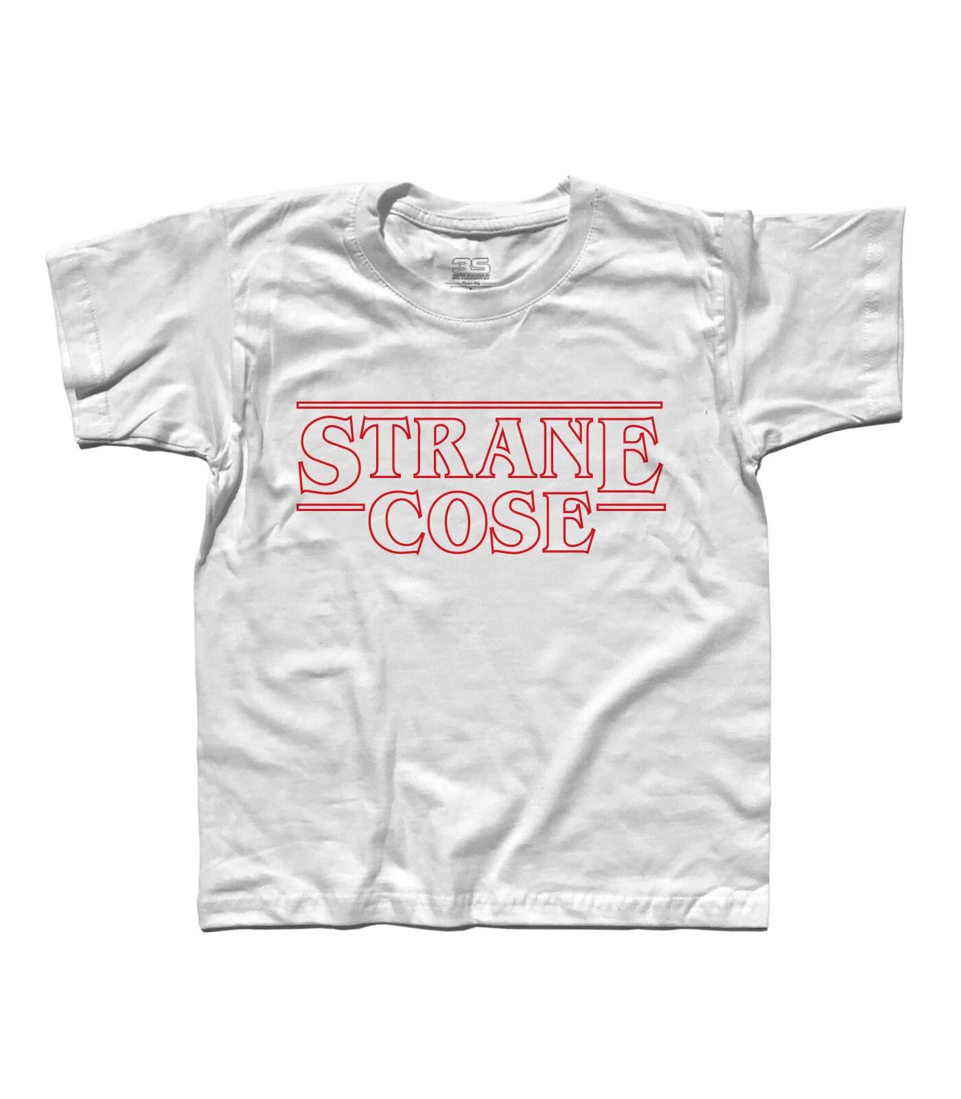Funny Stranger Kids T-Shirt With Stranger Things - Mike, Eleven 140