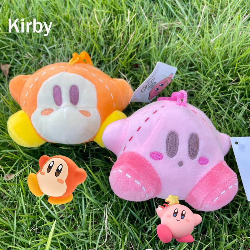 Kirby Waddle Dee Plush Keychain Pendant Soft Doll For Bag Or Key