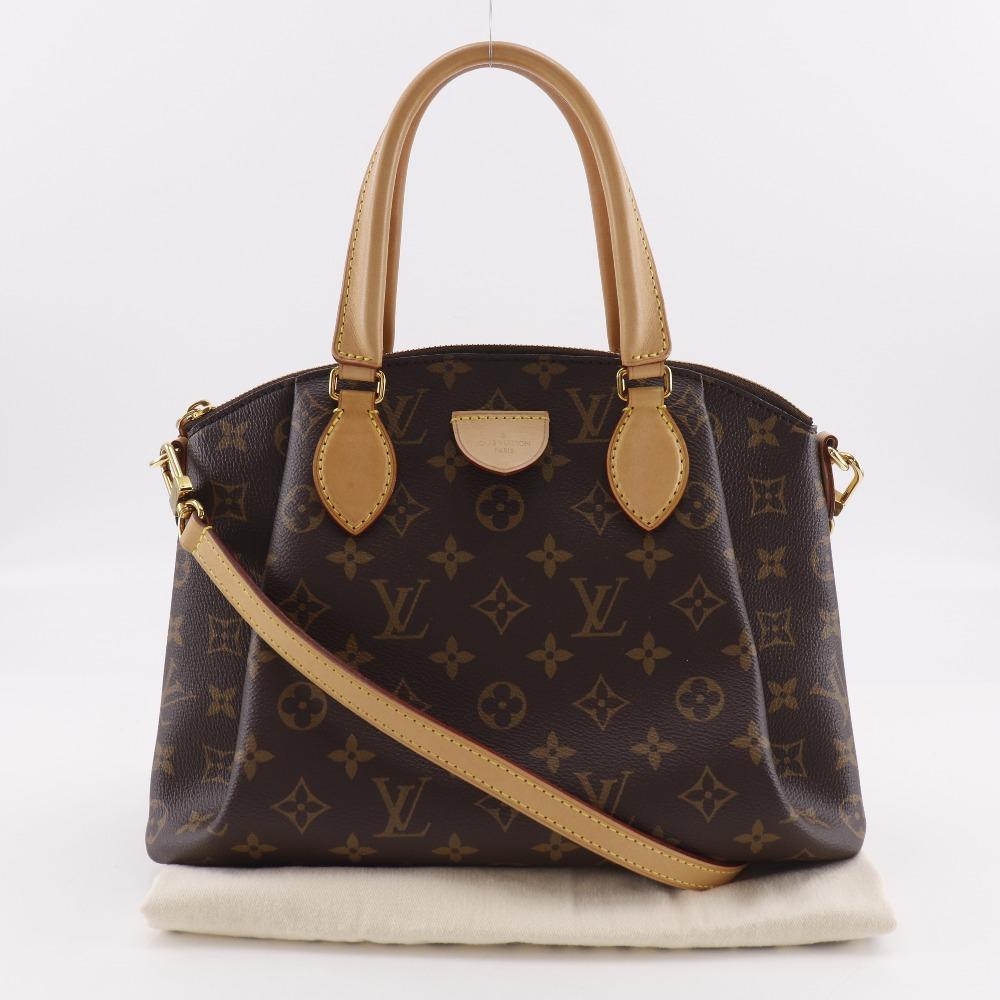 LOUIS VUITTON Livory PM Handbag M44543 2WAYShoulder Brown Monogram canvas Women Used