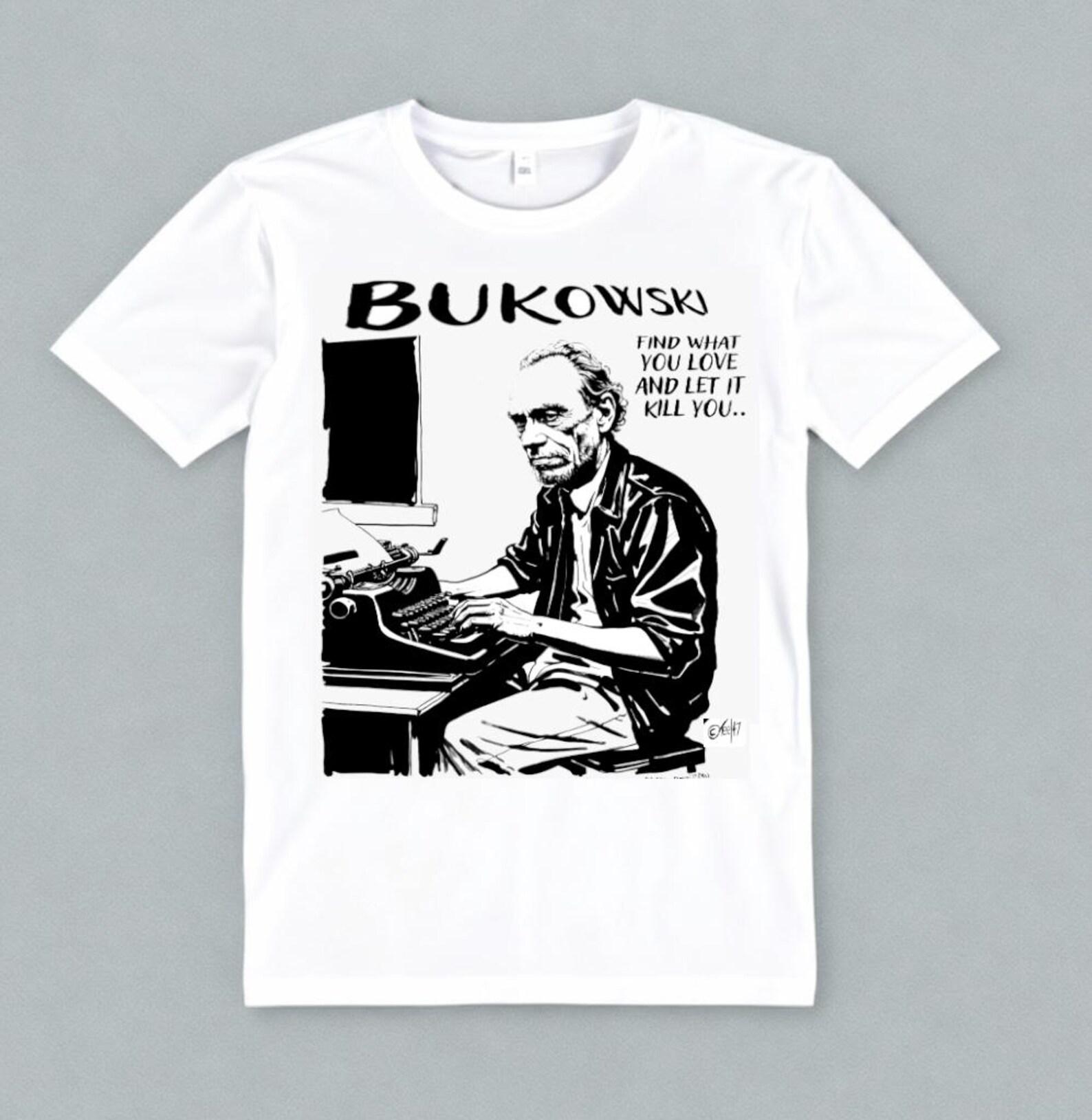 Charles Bukowski T-shirt 4XL