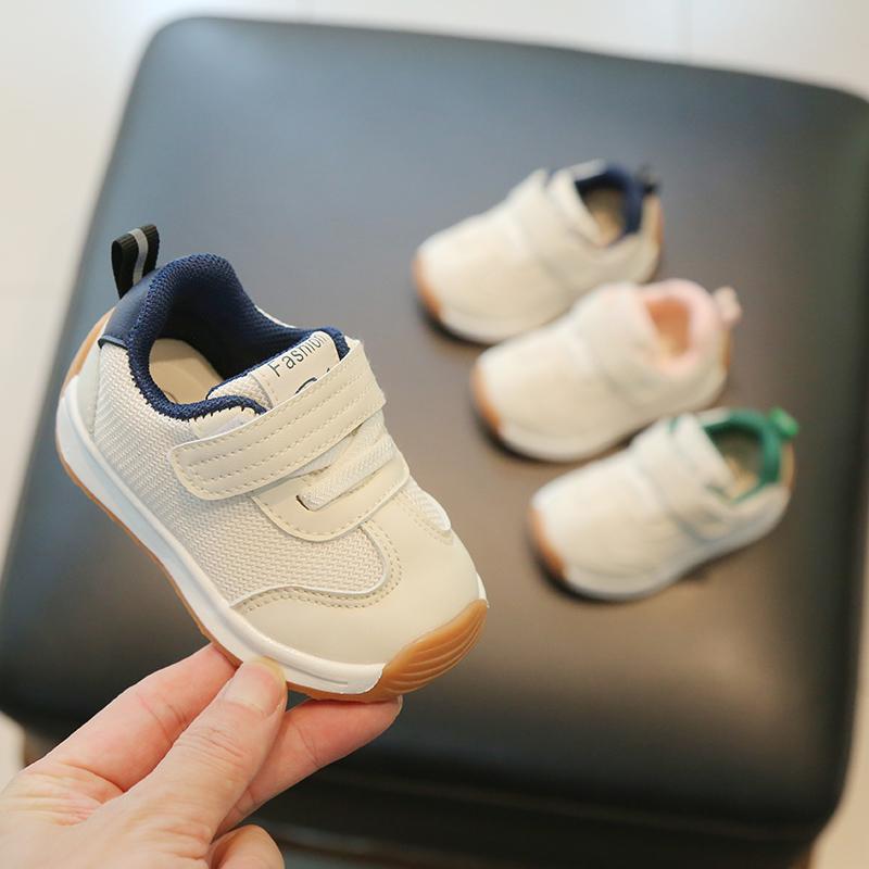 Baby Sneaker Todddler Shoes 1-3 Years Boys and Girls Spring Autumn Casual Sport Shoes Outdoor Walking High Quality Rubber and PU