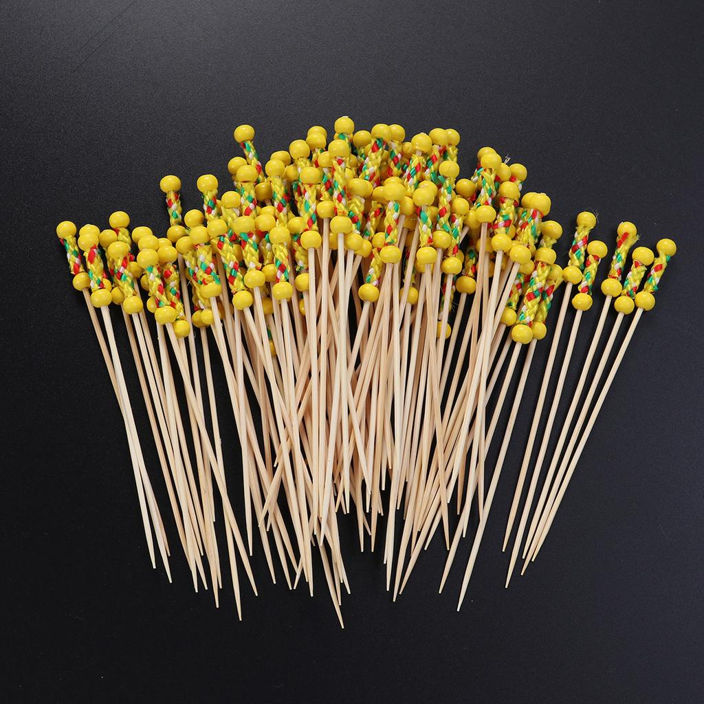 Eco Friendly Wooden Food Picks Sticks for Cocktail Party Supplies Fruit Appetizer Decorations Ideal for Parties of [Number]