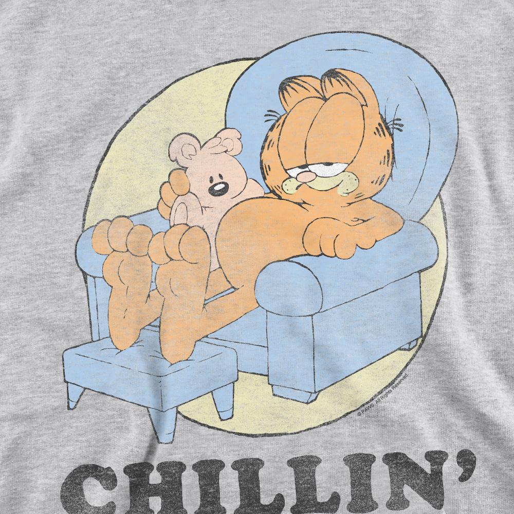 Garfield Unisex Adult Chillin Sweatshirt