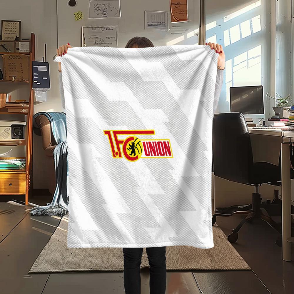 1. FC Union Berlin2 Flanelldecke, Hohe Qualität, Bequem für alle Jahreszeiten, Heimdekoration, Wärme und Komfort