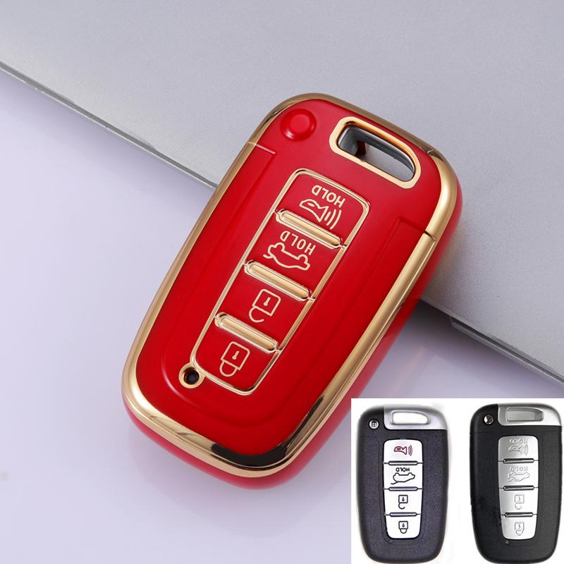 For KIA SILICE GEL Car Key case Bag Cover case