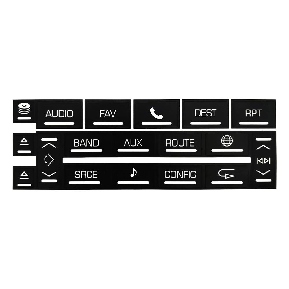 Radio Worn Button Repair Decal For Cadillac Escalade EXT ESV 07-13