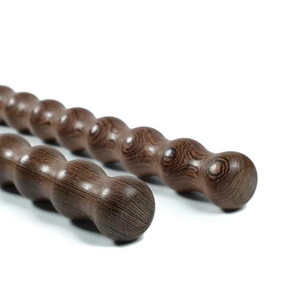 Body Shaping Chicken Wing Wood Massage Stick Relaxation Muscle Wooden Massage Roller Yoga
