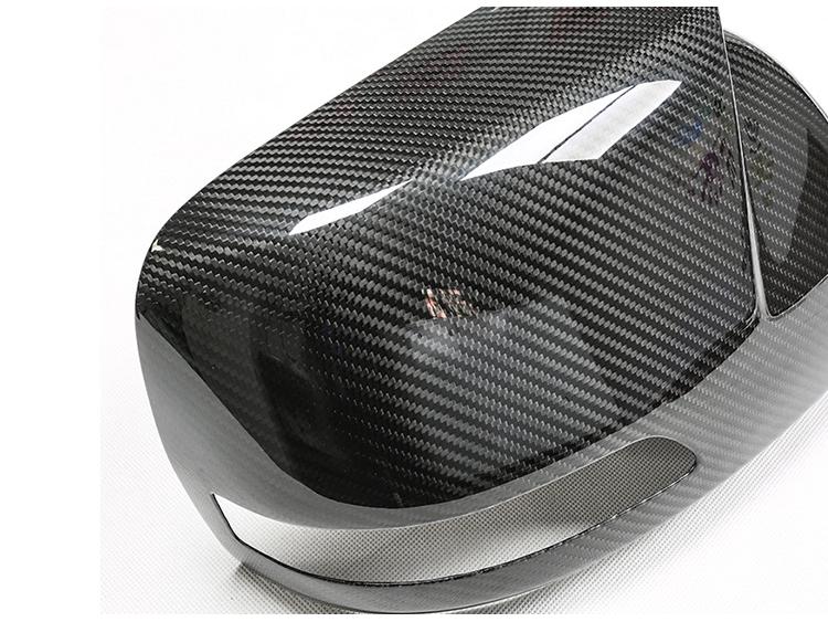 Toyota Prado Land Cruiser LC150 Dry Carbon Fiber Rearview Mirror Shell