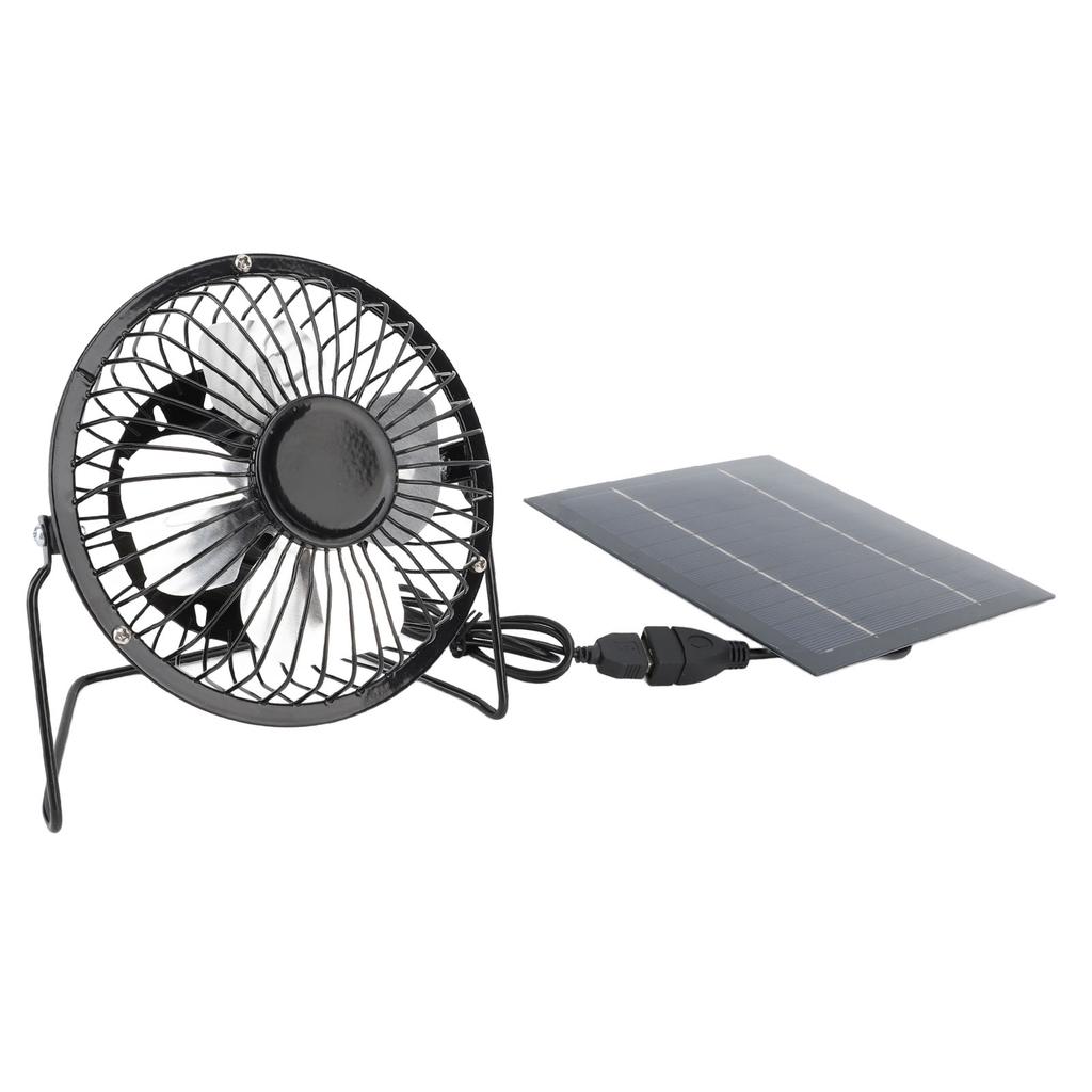 Solarmodul-betriebener Ventilator 5W Solarmodul-betriebener Ventilator für Außenkühlung USB Solarventilator-Set für Gewächshaus Hühnerstall Hundehütte