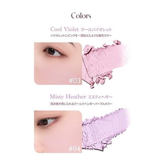 Official Daisy K Blending Mood Cheek Blush Palette 4 Color Blusher Warm Tone Cool (02 Blending)